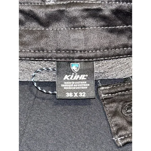 Kuhl Klash Pants Men’s 36x32 Zippered Pockets Great Travel Pants Security Hiking